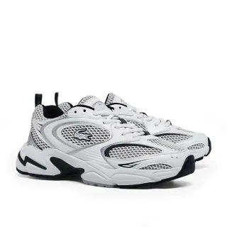 【LACOSTE】STORM 96 女鞋 休閒鞋 運動鞋 經典復古 Y2K風格 530 白黑(49SFA0025_1R5)