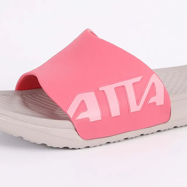 【ATTA】官方直營 5D動態足弓均壓拖鞋(黑白)