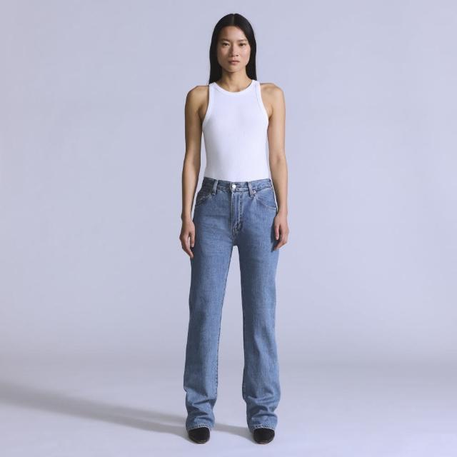 【LEVIS】BLUETAB™ 女款 日本製PLANK舒適直筒丹寧牛仔褲 熱賣單品 A9138-0002