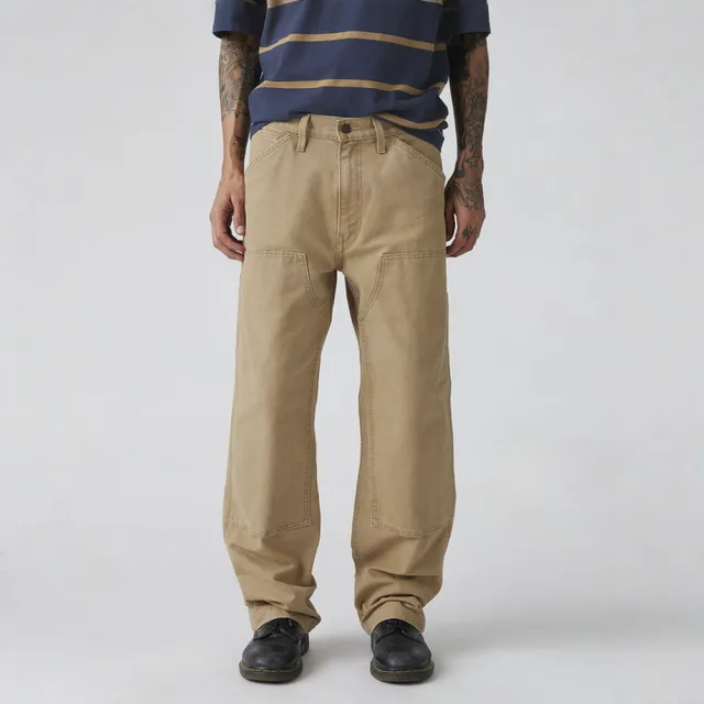 【LEVIS】Workwear工裝系列 568™ 男款中腰寬鬆牛仔褲 熱賣單品 A7367-0010