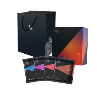 【湛盧咖啡】中焙/深焙． 經典綜合濾掛咖啡．1盒組．附湛盧品牌禮袋(共36包;11gx36包/盒;共4種風味)