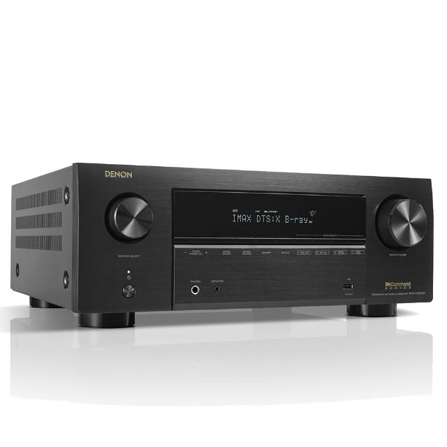 DENON AVR-X3800H 9聲道 AV 擴大機，黑色系設計，重量 7.6 Kg，尺寸 44*39*24 cm。支援 4K 畫質升級、WiFi 連線、藍芽 Bluetooth 及 AirPlay 無線傳輸。中國製造，附搖控器，110V 電源供應，享 1 年保固。完美適閤家庭劇院，提升音質體驗。