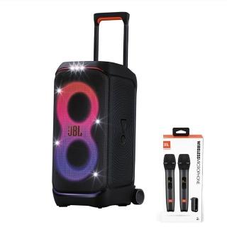 【JBL】PartyBox 320 便攜式可更換式電池 派對藍芽喇叭(贈同品牌無線麥克風)