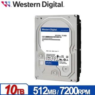 【WD 威騰】WD100EAGZ 藍標 10TB 3.5吋SATA硬碟