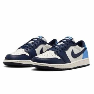 【NIKE 耐吉】Nike Air Jordan 1 Low OG Obsidian 黑曜石 耐磨 透氣 低筒 休閒鞋 男鞋(CZ0790-400)
