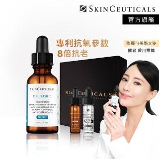 【Skin Ceuticals 修麗可】抗氧化權威★超濃度CE緊緻修護抗氧化精華 30ml禮盒組(抗老透亮)