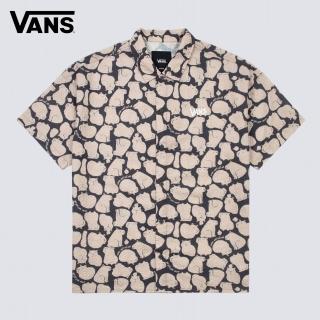【VANS】官方旗艦 CAPYBARA AOP 灰色短袖襯衫