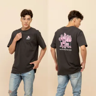 【NEW BALANCE】NB 插畫家短T/短袖上衣_MT51981BK_中性_黑色(美版 版型偏大)