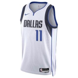 【NIKE 耐吉】運動背心 男 球衣 NBA獨行俠隊 DAL MNK DF SWGMN JSY ASC 22 白藍 DN2074-102