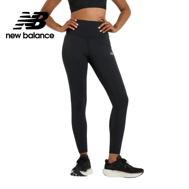 【NEW BALANCE】NB 25吋彈性緊身褲_WP51112BK_女性_黑色(美版 版型偏大)