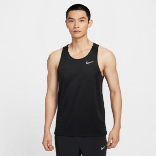 【NIKE 耐吉】背心上衣 運動背心 休閒 Dri-FIT 男 AS M NK DFADV STRIDE TANK 黑色(HV5211010)