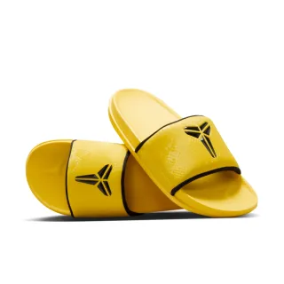 【NIKE 耐吉】運動鞋 拖鞋 男鞋 KOBE OFFCOURT SLIDE 黃黑色(IF2870700)