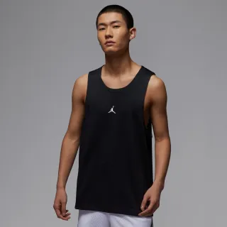 【NIKE 耐吉】喬丹 背心上衣 運動 休閒 Dri-FIT 男 AS M J DF SPRT MESH JERSEY GFX 黑色(HF9950010)