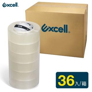 【Excell.tw】超厚超透明 封箱膠帶 150M 36入(3-150M-48mm-TW-36)