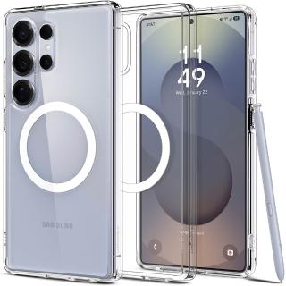 【Spigen】Galaxy S25 Plus Ultra Ultra Hybrid MagFit-磁吸防摔保護殼(SGP)