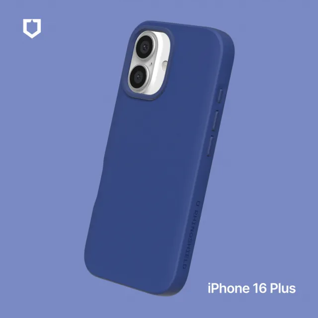 【RHINOSHIELD 犀牛盾】iPhone 16 Plus 6.7吋 SolidSuit 經典防摔背蓋手機保護殼(相機鍵開孔版)