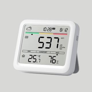 【SwitchBot】Meter Pro CO2 溫溼度感測器(溫濕度/桌上時鐘/環境感測/二氧化碳感測/空氣偵測)
