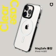 【RHINOSHIELD 犀牛盾】iPhone 全系列 Clear MagSafe兼容磁吸透明手機殼(相機鍵按鈕/開孔版)