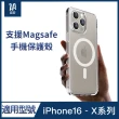【ZA 喆安】無套手感磁吸無線充電TPU透明防摔保護殼i16/15/14/13/Plus/Pro/ProMax(兼容iPhone MagSafe)