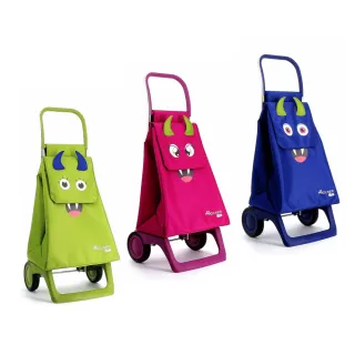 【ROLSER】KID兒童兩輪時尚購物車(西班牙進口/安全防潑水/陪孩子學習獨立自主)