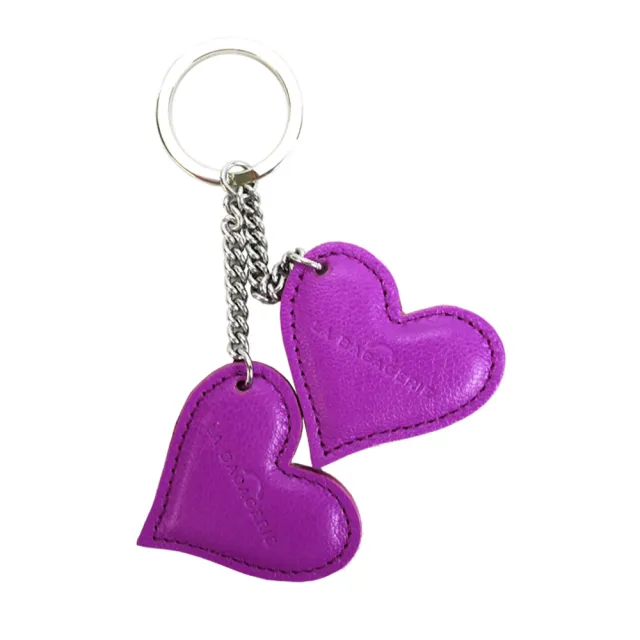 【LA BAGAGERIE】全牛皮翻蓋雙折短夾(櫻桃紅/展示品)
