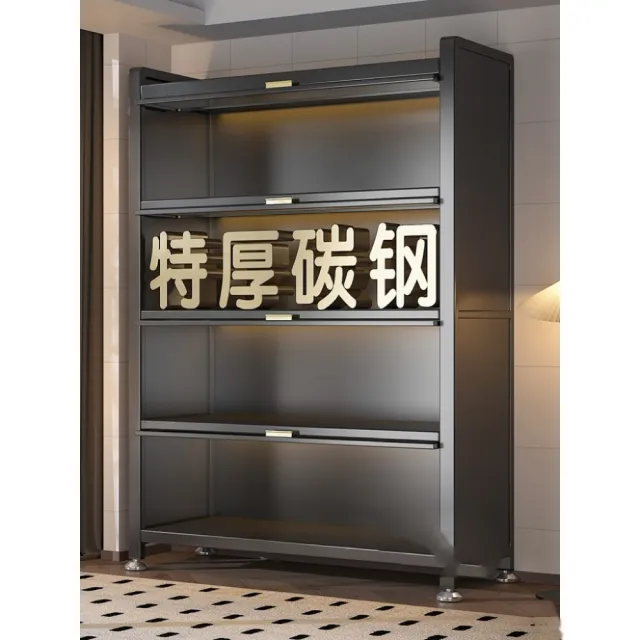 【匠俱】玄關大容量鋼製鞋櫃4門9層長900x寬350x高1433(大容量收納置物架 防塵鞋架  鋼製鞋櫃  不鏽鋼架子)