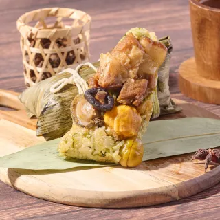 【愛上美味】鮑魚干貝粽1包(900g/包;5入/包 肉粽/端午粽/粽子 任選999免運)