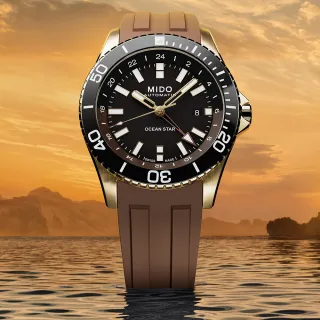 【MIDO 美度】Ocean Star M026.629.37.291.00 海洋之星 GMT 200米潛水機械錶 手錶 推薦(M0266293729100)