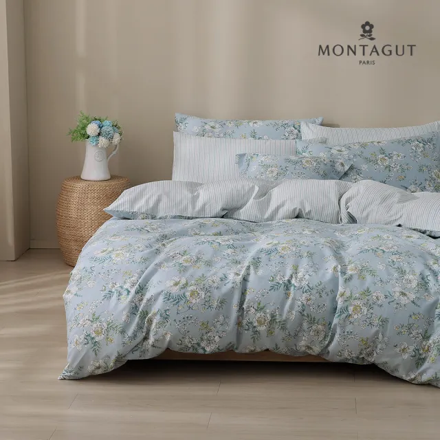 【MONTAGUT 夢特嬌】100%純棉兩用被床包組-均一價(雙人/加大_多款任選)