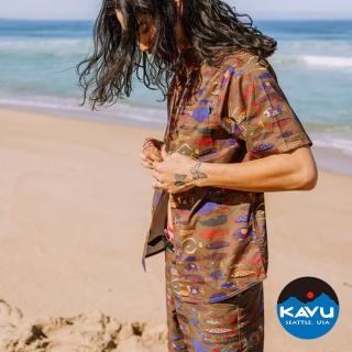 【KAVU】River Wrangler 經典休閒襯衫 男款 復刻魚群 #5093