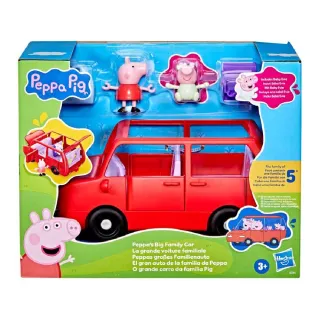 【Peppa Pig 粉紅豬】佩佩家的紅色家庭車 G0541(佩佩豬)