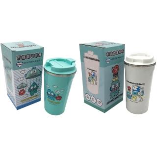 【SANRIO 三麗鷗】人魚漢頓不鏽鋼咖啡杯500ml(紫/粉)