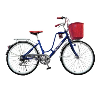 【DIVANO】26吋日本6速通勤低跨自行車