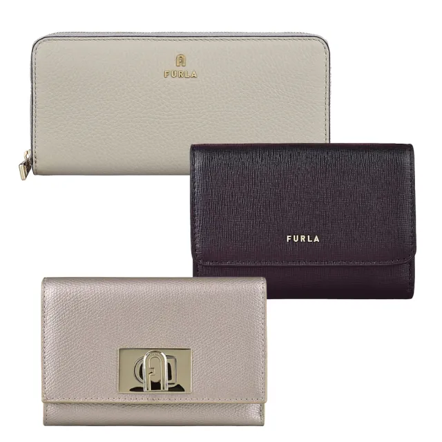 【FURLA 芙拉】FURLA 經典夾類均一價(多款選一)