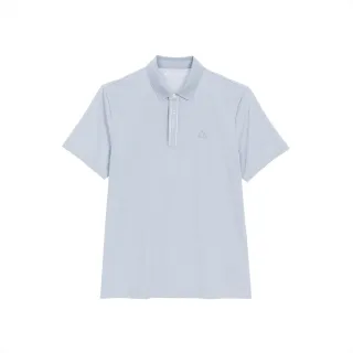 【GIORDANO 佐丹奴】男裝涼感防曬短袖POLO衫 G-Motion G-Cool Auti-UV系列(31 低調藍)