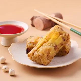 【愛上美味】竹香粽1包(415g/包;5顆/包 肉粽/端午粽/粽子 任選999免運)