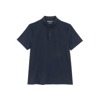 【GIORDANO 佐丹奴】男裝涼感防曬短袖POLO衫 G-Motion G-Cool Auti-UV系列(27 新海軍藍)