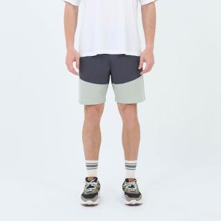 【GIORDANO 佐丹奴】男裝3M防潑水涼感短褲 G-Motion G-Cool Auti-UV系列(70 原子灰X水灰綠)