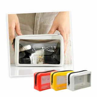 【台隆手創館】日本HIGHTIDE nahe半透明多用途收納防水包(化妝包 盥洗包 透明收納包 痛包 娃包)