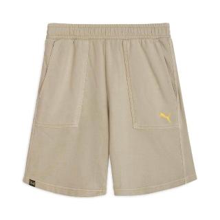【PUMA】短褲 男 女 中性 休閒褲 亞規 BOUNDLESS 卡其 63313768