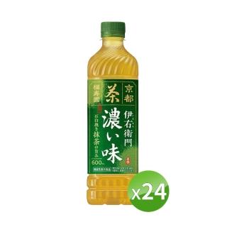 【Suntory 三得利】伊右衛門濃厚綠茶600ml 24瓶/箱(日本原裝)