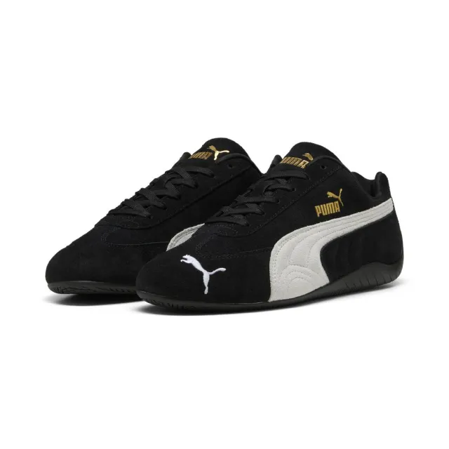 【PUMA 官方旗艦】Speedcat OG 休閒運動鞋 男女共同 39884601(男鞋 女鞋 賽車鞋 薄底鞋 黑色)