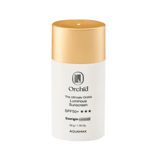 【AQUAMAX 奧科美氏】泌蘭極致水光防曬乳SPF50+ ★★★ 50g(蘭花外泌體/防曬傷/防曬黑/傳明酸美白)