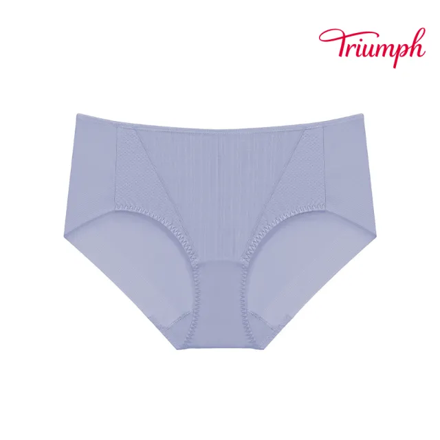 【Triumph 黛安芬】風格自在 涼感無痕中腰平口內褲 M-EEL(風格灰)