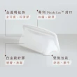 【美國Stasher】站站美妝袋2色可選｜矽膠密封防漏收納袋(專利封口、輕鬆按壓超強防漏、透明袋身方便拿取)