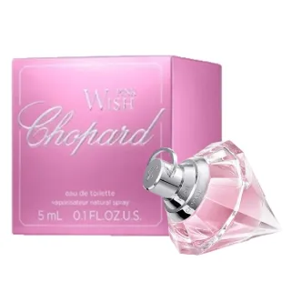 【CHOPARD 蕭邦】蕭邦粉紅心鑽女性淡香水5ml(國際航空版買一送一)
