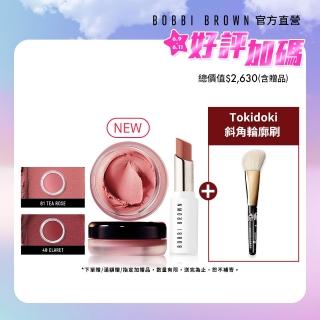 【Bobbi Brown 芭比波朗】原生釉光粉嫩組(釉光水唇膏+雲朵腮紅8.5g)