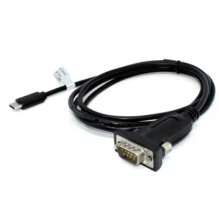 【Fujiei】Type c to RS232 9Pin公轉接器1.5M 台灣晶片 PL2303(Type c to RS232 9Pin公轉接器)