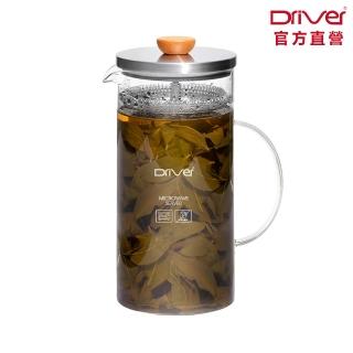 【Driver】冷熱兩用沖茶壺-1200ml(泡茶壺 沖茶壺 熱茶壺 沏茶壺 冷水壺 耐熱玻璃壺 玻璃壺 沖泡茶壺)