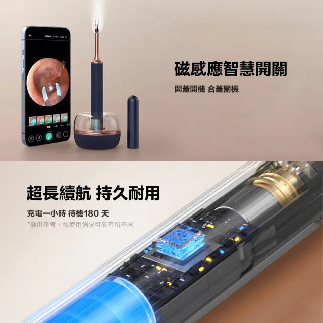 【BEBIRD】Note3 pro max可視採耳棒(採耳棒 採耳神器 掏耳朵 挖耳棒 掏耳棒 可夾式 掏耳工具)